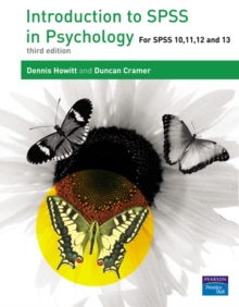 Image for Introduction to SPSS in Psychology  : with supplements for releases 10, 11, 12 and 13