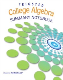 Image for Summary Notebook for Trigsted College Algebra