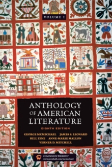 Image for Anthology of American Literature Volume I