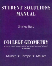Image for Student Solutions Manual for College Geometry