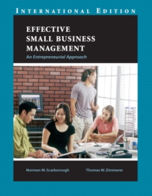 Image for Effective small business management  : an entrepreneurial approach
