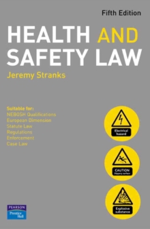 Image for Health and Safety Law 5ed