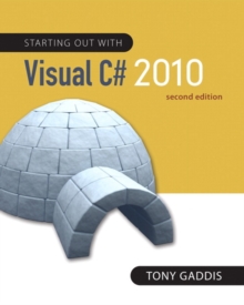 Image for Starting out with Visual C` 2010