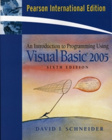 Image for An Introduction to Programming Using Visual Basic 2005