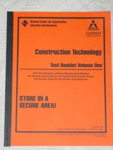Image for Construction Technology, Volume 1 & 2 AIG, Perfect Bound (shrinkwrapped together)