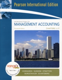 Image for Introduction to Management Accounting-Chapters 1-17