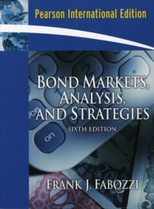 Image for Bond Markets, Analysis and Strategies