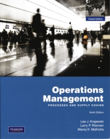 Image for Operations management  : processes and supply chains