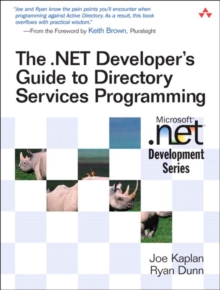 Image for The NET Developer's Guide to Directory Services Programming eBook