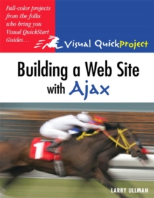 Image for Building a Web Site With Ajax: Visual QuickProject Guide