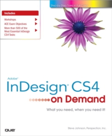 Image for Adobe InDesign CS4: on demand
