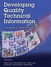 Developing Quality Technical Information: A Handbook for Writers and Editors