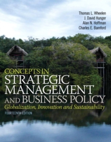 Image for Concepts in strategic management and business policy