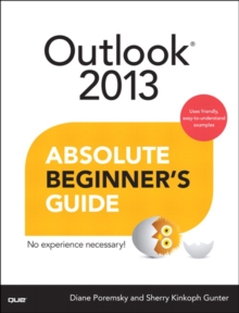 Image for Outlook 2013: absolute beginner's guide