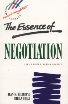 Image for The essence of negotiation