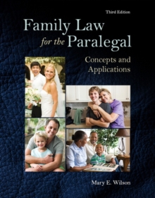 Image for Family law for the paralegal  : concepts and applications