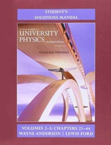 Image for Student's solution manual for university physics with modern physicsVolumes 2 and 3