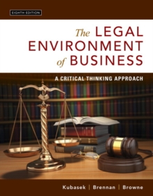 Image for The legal environment of business  : a critical thinking approach