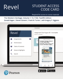 Image for Revel Access Code for Western Heritage, The, Volume 1