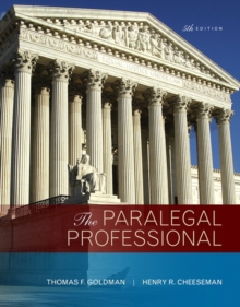 Image for The paralegal professional