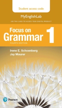 Image for Focus on Grammar 1 MyLab English Access Code Card