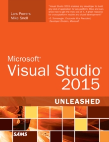Image for Microsoft Visual Studio 2015 unleashed