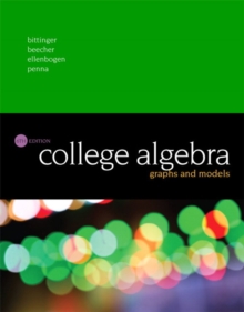 Image for College algebra  : graphs and models
