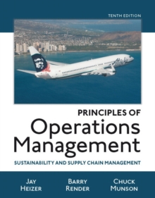 Image for Principles of operations management  : sustainability and supply chain management
