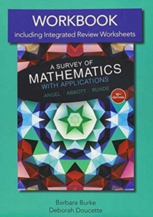Image for Workbook including integrated review worksheets for a survey of mathematics with applications with integrated review