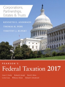 Image for Pearson's Federal Taxation 2017 Corporations, Partnerships, Estates & Trusts