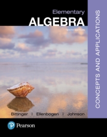 Image for Elementary algebra  : concepts & applications