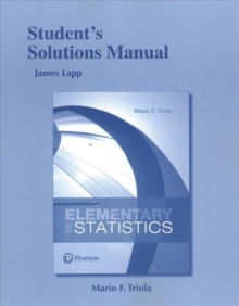 Image for Student's Solutions Manual for Elementary Statistics
