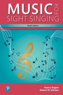 Image for Music for sight singing