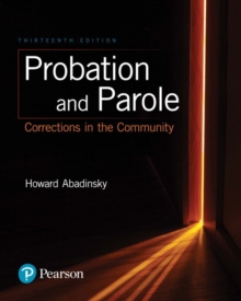 Image for Probation and parole  : corrections in the community