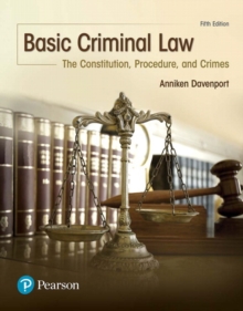 Image for Basic criminal law  : the constitution, procedure, and crimes