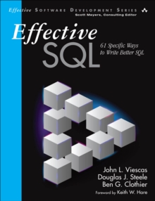 Image for Effective SQL: 61 Specific Ways to Write Better SQL