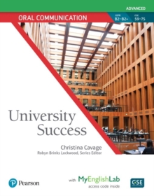 Image for University Success Oral Communication Advanced, Student Book with MyLab English