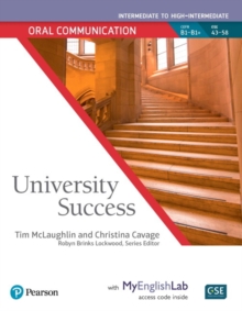 Image for University Success Oral Communication Intermediate, Student Book with MyLab English
