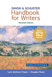 Image for Simon & Schuster Handbook for Writers, MLA Update Edition