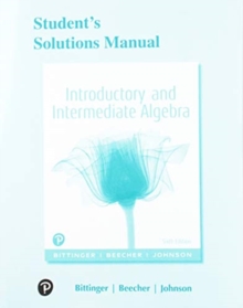 Image for Student Solutions Manual for Introductory and Intermediate Algebra