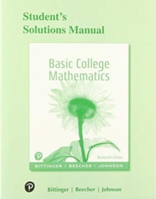 Image for Student's solutions manual for Basic college mathematics