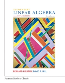 Image for Elementary Linear Algebra with Applications (Classic Version)