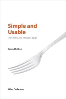 Image for Simple and usable: web, mobile, and interaction design
