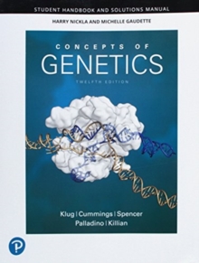 Image for Student handbook and solutions manual for Concepts of genetics, twelfth edition, William S. Klug, Michael R. Cummings, Charlotte A. Spencer, Michael A. Palladino, Darrell Killian