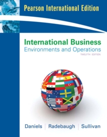 Image for International business  : economics and operations