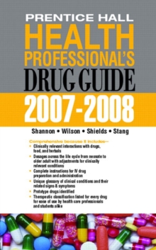 Image for Prentice Hall Health Professional's Drug Guide
