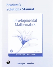 Image for Student solutions manual for Developmental mathematics, tenth edition