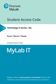 Image for MyLab IT with Pearson eText Access Code for Technology In Action, Complete