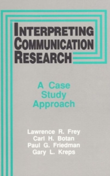 Image for Interpreting Communication Research