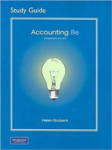 Image for Study Guide 14-23 for Accounting